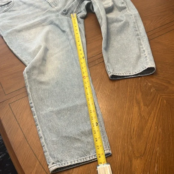 American Eagle strigid mom jean 20 blue breeze - Picture 14 of 16